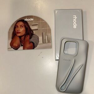 iPhone 15 Pro Rhode phone case. Brand new, no lip gloss, original box.
